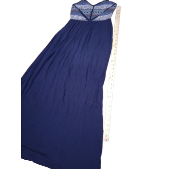 Lulus Playa Ciudad Navy Blue Maxi Dress Woman's Size XSmall - Picture 4 of 8